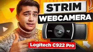 ► STRIMERLAR UCHUN WEBCAMERA  |  LOGITECH C922 PRO OBZOR | BLOGERLAR UCHUN WEBCAMERA