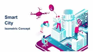 Smart City - Isometric Concept After Effects Templates