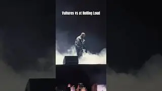 Vultures at Rolling Loud Los Angeles shot by Cultcert #kanyewest #vultures #rollingloud