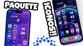 Xiaomi y POCO!!😱HyperOS Obten el Paquete de ICONOS ANIMADOS iOS 18!!✅