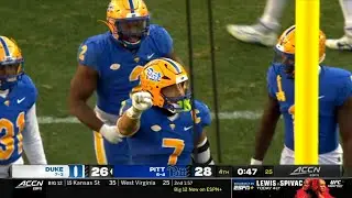 Pitt Football | Highlights | Pitt 28, Duke 26