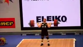 VELAGIC Almir .GER . +105 kg Category Men. Group A .222kg Clean&Jerk 12/04/14