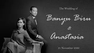 Banyu Biru & Anastasia Adamova, Live Streaming Wedding Ceremony