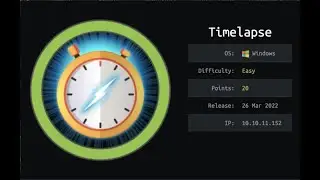 HackTheBox TimeLapse Walkthrough