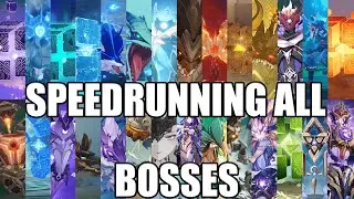 Speedrunning All Bosses In Genshin Impact