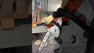 Trying the Stihl MSA 300c with AP 500s 