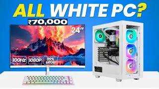 Rs 70,000 PC Build With RTX 4060 8GB Graphic Card🔥 Full PC Building Guide in 2024