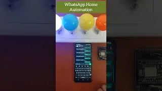 WhatsApp Home Automation with ESP8266.