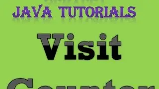 Servlet Java Tutorial Part 4 Visit Counter