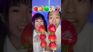 Tanghulu Emoji Food Challenge ASMR🥵 