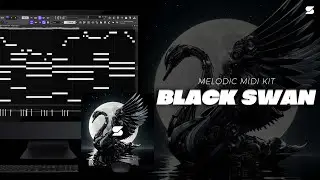 [+25] Best Midi Kit - BLACK SWAN (PLUGGNB, AUTUMN, SUMMRS, NICK MIRA) Free RnB Midi Pack 2024 🎹