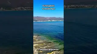 ГЕЛЕНДЖИК ТОНКИЙ МЫС. ПЛЯЖ ГОЛУБЫЕ ДОРОЖКИ