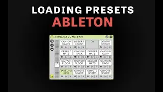 Importing Drum Rack Presets Into Ableton