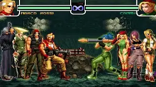 [Kof Mugen] Super Soldiers vs Military Ladies