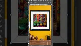 How To Use Frame Tool In Photoshop  #photoshop #photoshoptutorial