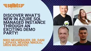 Discover what's new in Azure SQL Managed Instance through an exciting Demo Party!