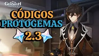 CÓDIGOS DE 300 PROTOGEMAS Y MÁS - LIVE 2.3 / Genshin Impact / DRAGNEEL