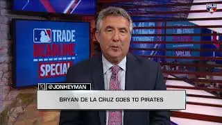 Bryan De La Cruz heads to the Pirates