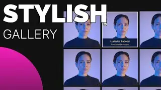 Stylish Gallery HTML/CSS