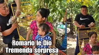 Romario llegó con todo este dinero para Glendy No lo podrás creer como reaccionaron😱