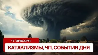 Катаклизмы сегодня 17.01.2024. Новости сегодня, ЧП, катаклизмы за день, события дня.