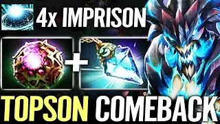 🔥 TOPSON OD MID  36% CD META — Octarine Prism + Refresher 4x Imprison EZ Ultra Kill Dota 2 Pro