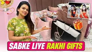 SABKE LIYE RAKHI GIFTS || ARMAAN MALIK VLOGS