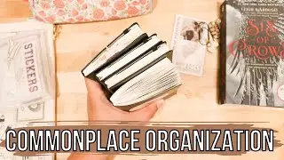 Common Place Book Organization | Commonplace Notebook