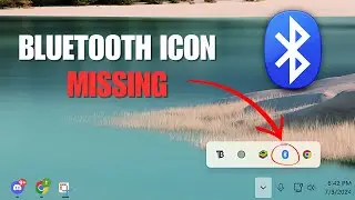 How to Fix Bluetooth Icon Not Showing in Taskbar Windows 11