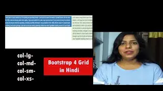 2. Bootstrap 4 Grid system in bootstrap  in hindi for Responsive websites(voice over version)