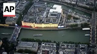 Olympics pre-race triathlon cancelled over River Seine water quality concerns | AP Explains