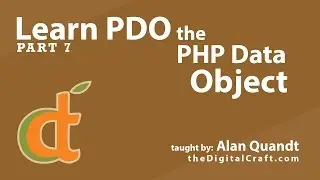 Learn PDO The PHP Data Object - Part 7