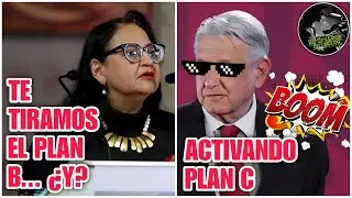 AMLO reacciona a Ministros que tiraron el Plan B... ¡Y PROPONE EL PLAN C!