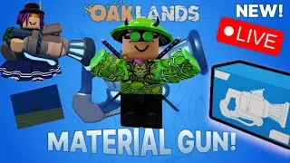 (Horizontal) THE NEW MATERIAL GUN! LIVE!  (OAKLANDS)