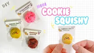 DIY Mini Cookie Squishy [Easy Craft]