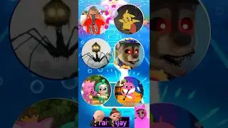 Vlad and Niki, Pikachu, House Head, Paw Patrol Exe, Pinkfong, Baby Shark Tiles Hop 318