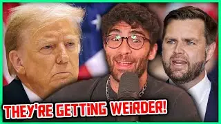 Trump & Vance Keep BUNGLING Interviews | Hasanabi Reacts