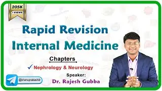 Rapid revision Internal medicine (Nephrology and neurology)