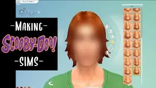 Making Sims: Scooby Doo's Gang | CAS | No CC | The Sims 4