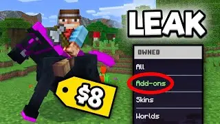 Mojang Accidentally Revealed Paid Add-Ons?