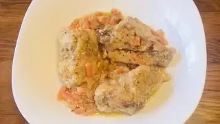 Кролик в сметанном соусе. Нежное и вкусное блюдо. Рецепт приготовления.