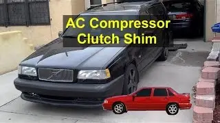 AC turns off while driving and will not come back on. Clutch gap adjustment. - REMIX