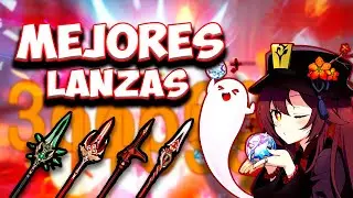 MEJORES Lanzas para Hu Tao | Comparativa de armas | Genshin Impact