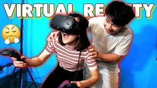 PERTAMA KALI MAIN VR DIJOROKIN SAMA ABANG NO LIMIT -_-