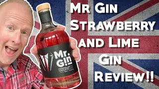 Mr Gin Strawberry, Lime & pepper Gin Review!