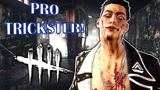 PRO TRICKSTER PLAYER!  (Hes Insane..) | Dead By Daylight