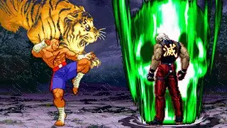 [KOF Vs SF] Supreme Sagat Vs. Omega Rugal-98