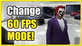 How to Change GTA 5 to 60 FPS Graphics Mode on PS5 & Xbox Series X (Best Tutorial)