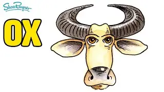 Draw an Ox Symbol for Chinese New Year 2021