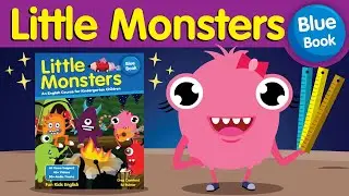 Little Monsters: Unit 6 Blue Book | School Supplies English Lesson for Children | Fun Kids English